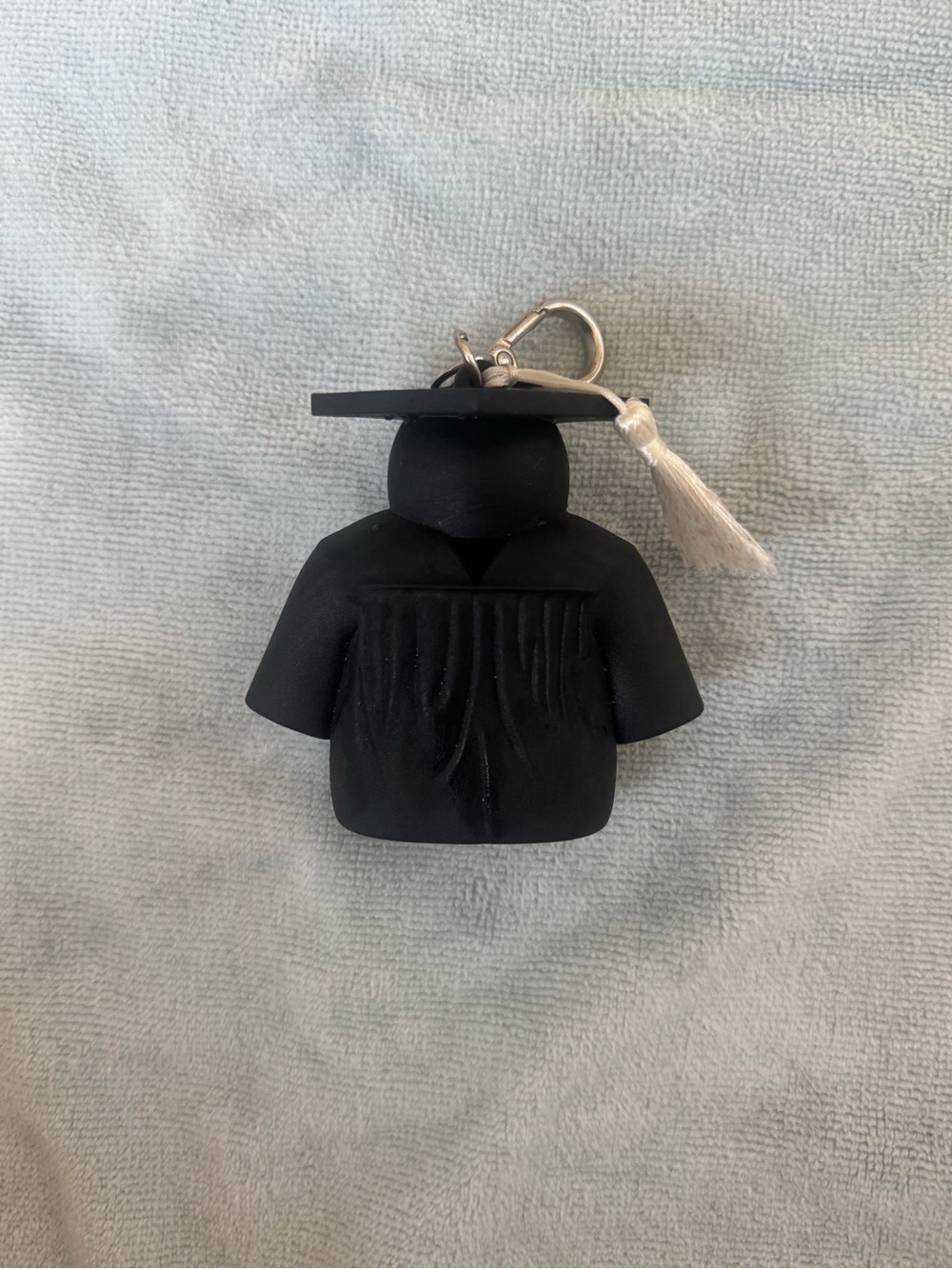 B&BW Pocketbac Holder Black Graduation Gown Keychain with Tassel